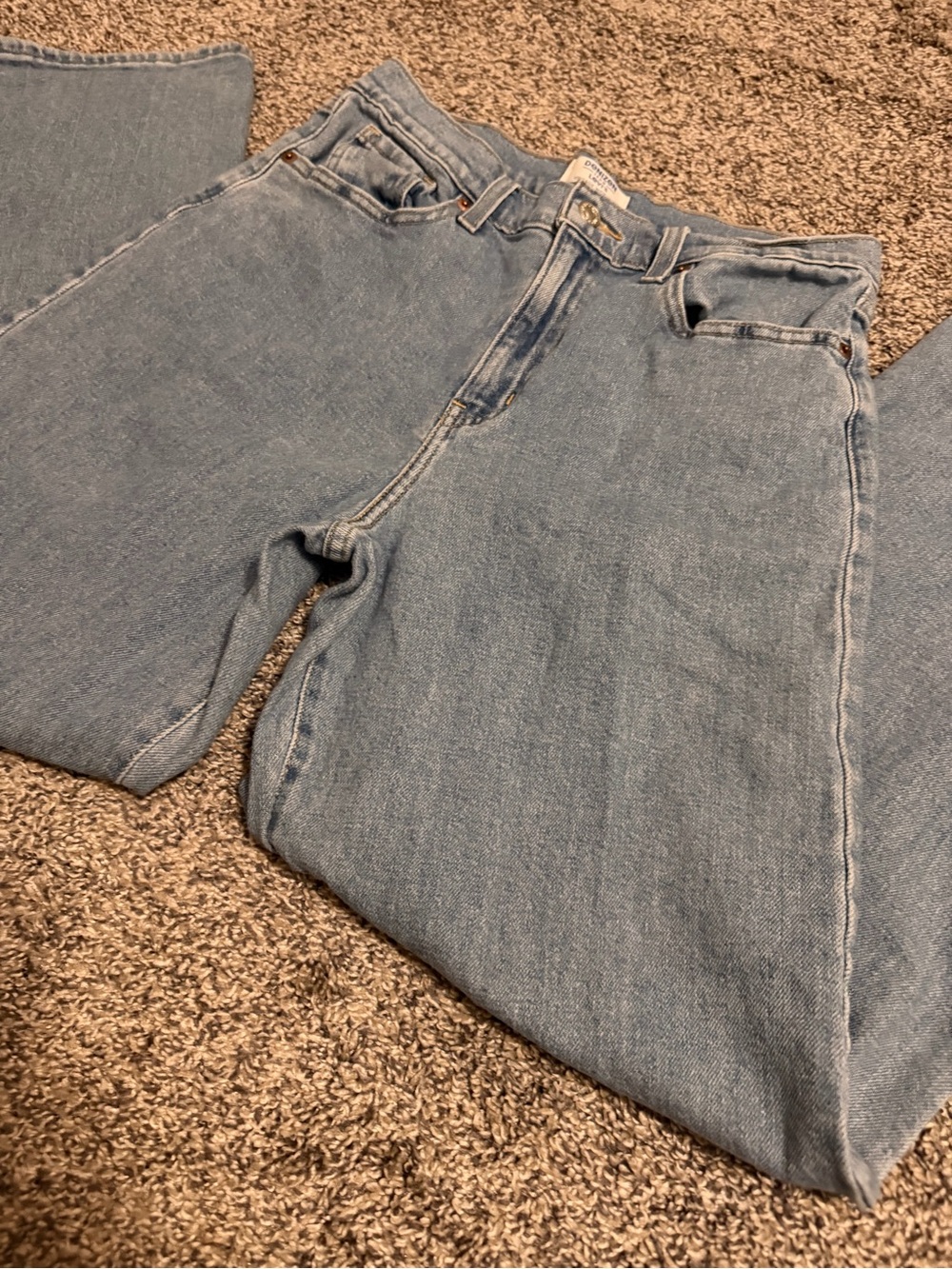 Denizen from Levi's Light Blue Vintage Wide Leg Jeans